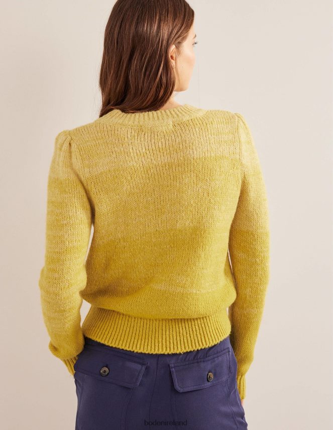 Yellow Ombre Clothing Fluffy Jumper Boden Women L466L61498