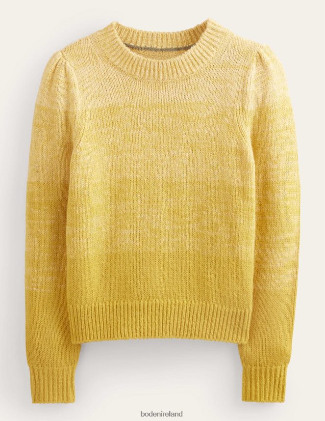 Yellow Ombre Clothing Fluffy Jumper Boden Women L466L61498
