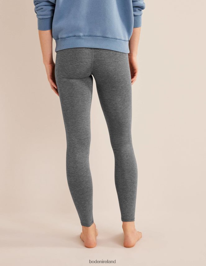 Charcoal Marl Clothing High Rise Jersey Leggings Boden Women L466L6685