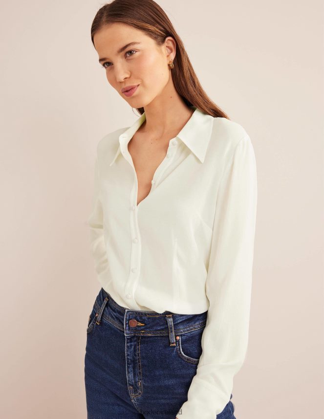 Ivory Clothing Fitted Workwear Shirt Boden Women L466L61700