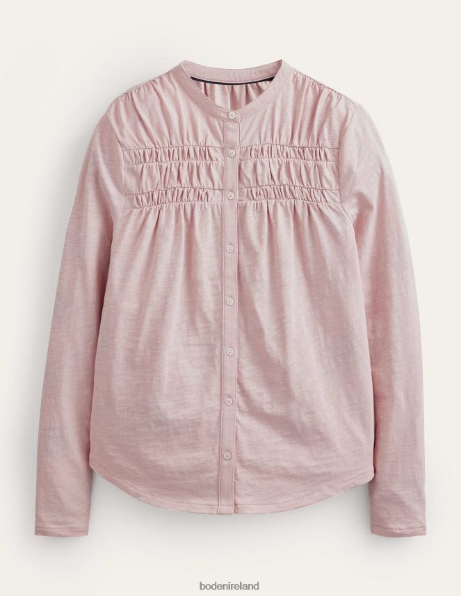 Milkshake Clothing Ruched Yoke Detail Shirt Boden Women L466L61638