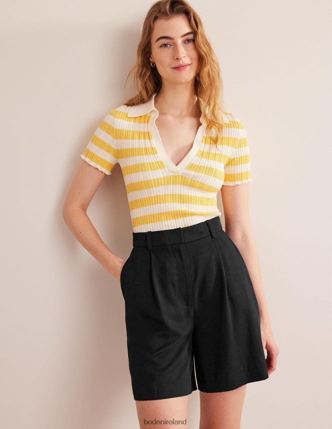 BLACK Clothing Tencel Relaxed Shorts Boden Women L466L61279