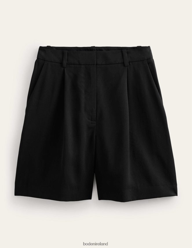 BLACK Clothing Tencel Relaxed Shorts Boden Women L466L61279