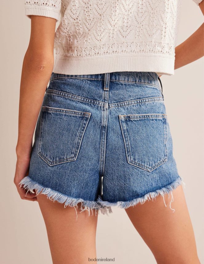 Mid Vintage Clothing Rigid Beach Shorts Boden Women L466L6613