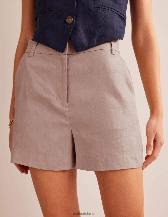 Rope Clothing Tailored Linen Shorts Boden Women L466L61564