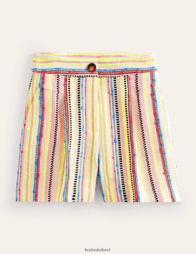 Textured Stripe Clothing Textured Shorts Boden Women L466L61348