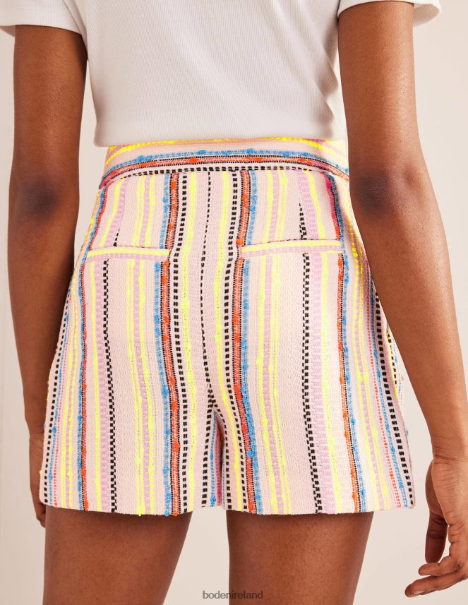 Textured Stripe Clothing Textured Shorts Boden Women L466L61348