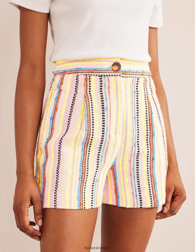 Textured Stripe Clothing Textured Shorts Boden Women L466L61348