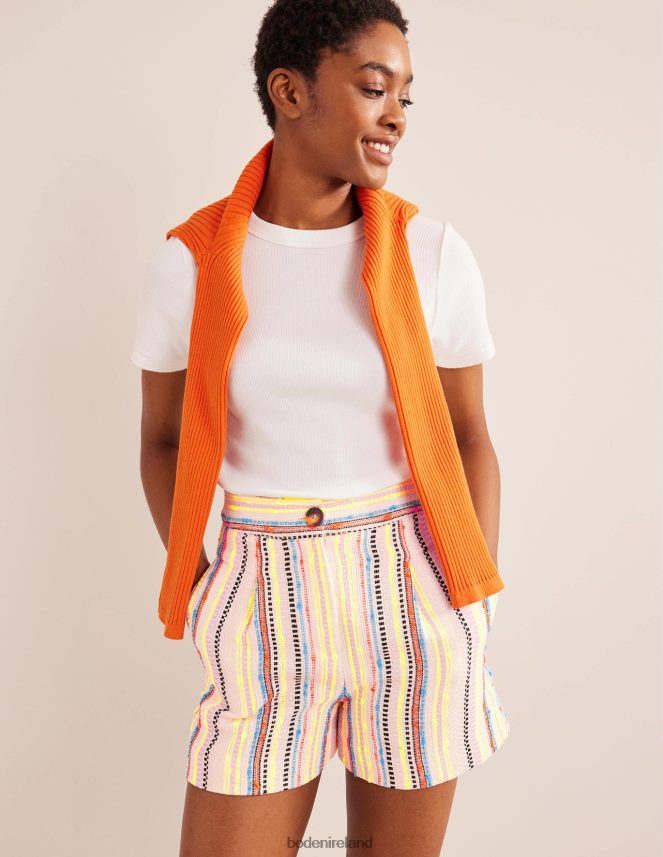 Textured Stripe Clothing Textured Shorts Boden Women L466L61348