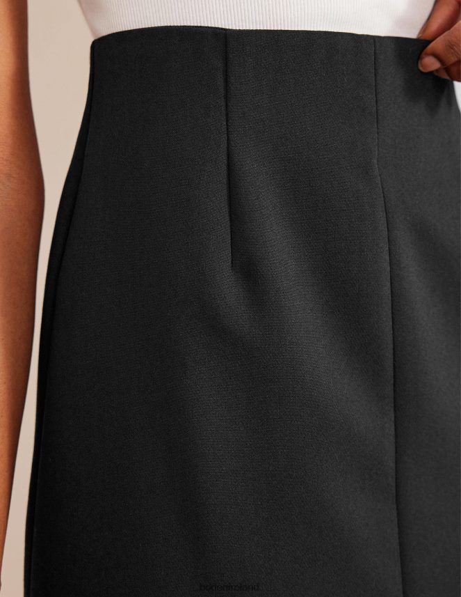 Black Clothing Bi-stretch Mini Skirt Boden Women L466L6650