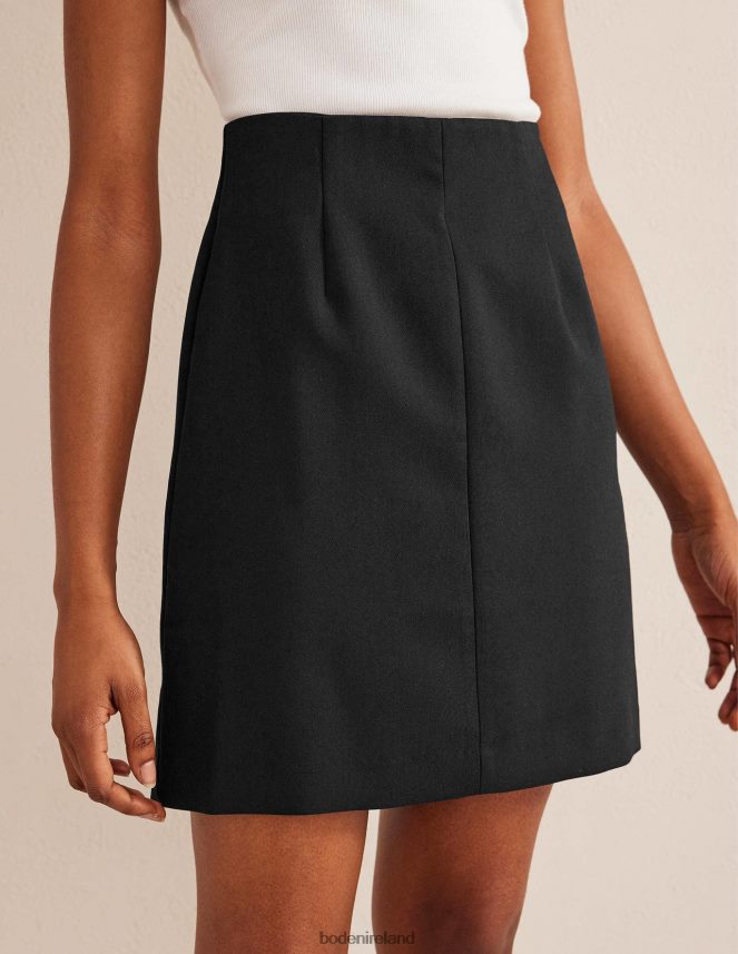 Black Clothing Bi-stretch Mini Skirt Boden Women L466L6650