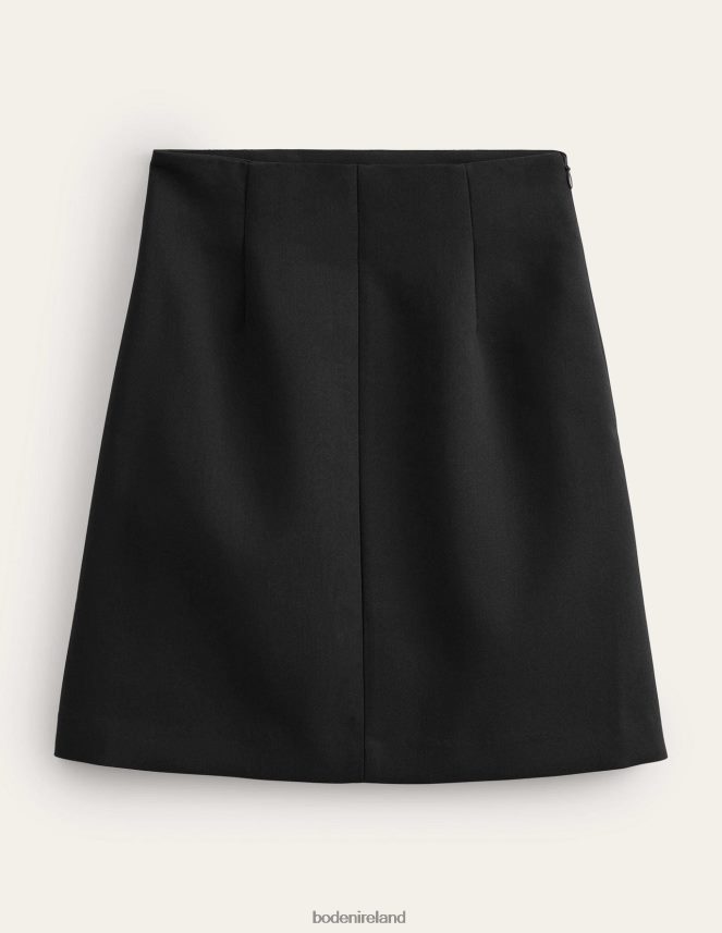 Black Clothing Bi-stretch Mini Skirt Boden Women L466L6650