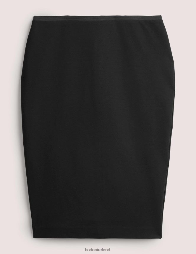 Black Clothing Hampshire Stretch Jersey Skirt Boden Women L466L6648