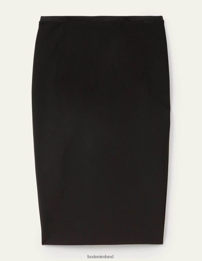 Black Clothing Hampshire Stretch Jersey Skirt Boden Women L466L6648