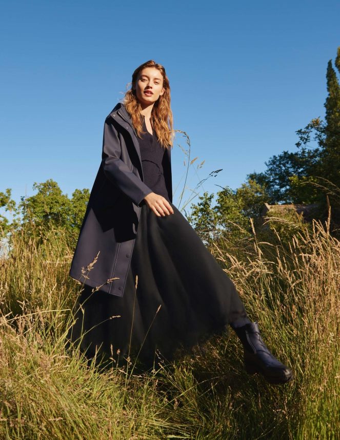 Black Clothing Tulle Full Midi Skirt Boden Women L466L61133