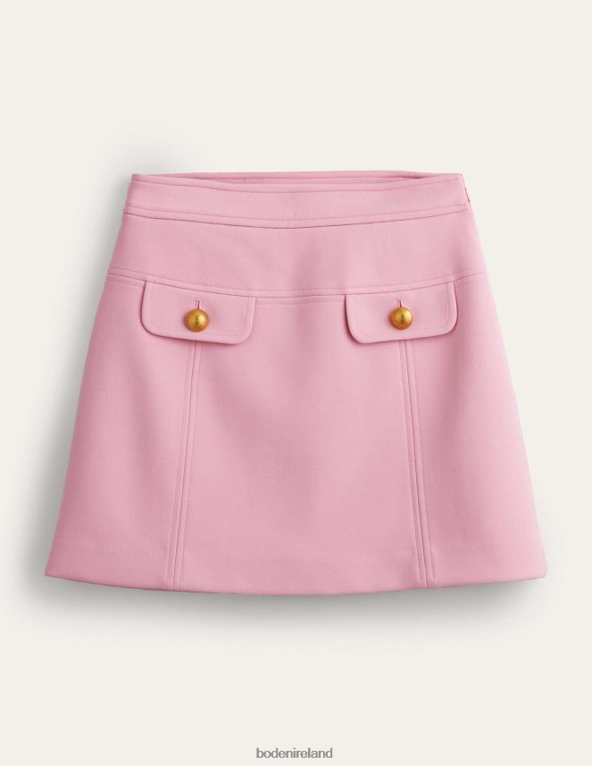 Cameo Pink Clothing Tailored A-line Mini Skirt Boden Women L466L61975