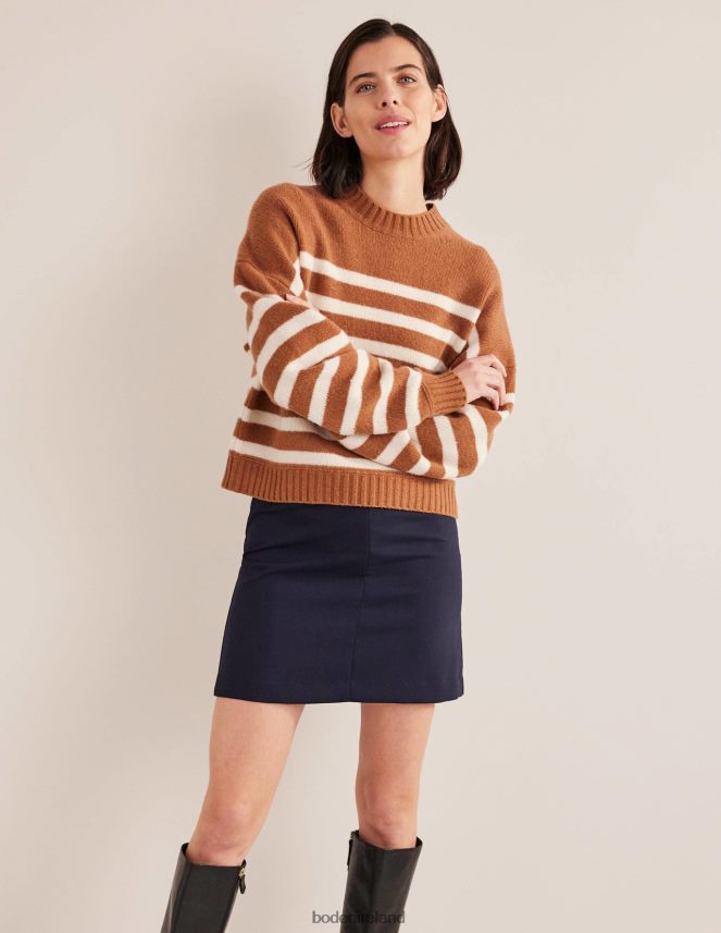 Navy Clothing Bi-stretch Mini Skirt Boden Women L466L6651