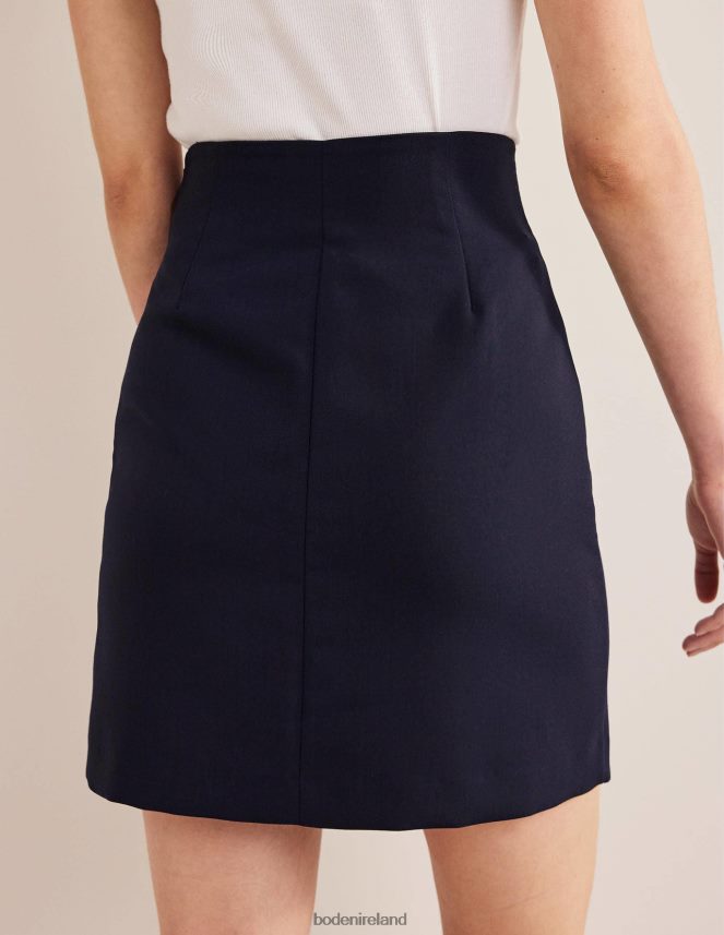 Navy Clothing Bi-stretch Mini Skirt Boden Women L466L6651