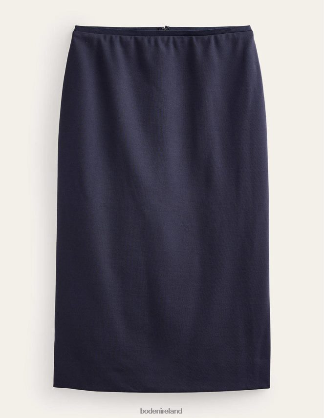 Navy Clothing Stretch-Jersey Midi Skirt Boden Women L466L6637
