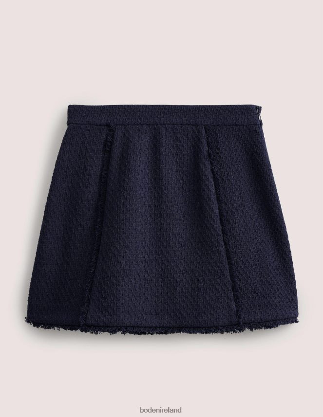 Navy Clothing Tweed Interest Mini Boden Women L466L61985