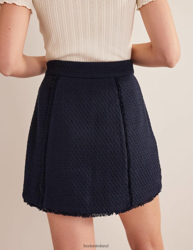 Navy Clothing Tweed Interest Mini Boden Women L466L61985