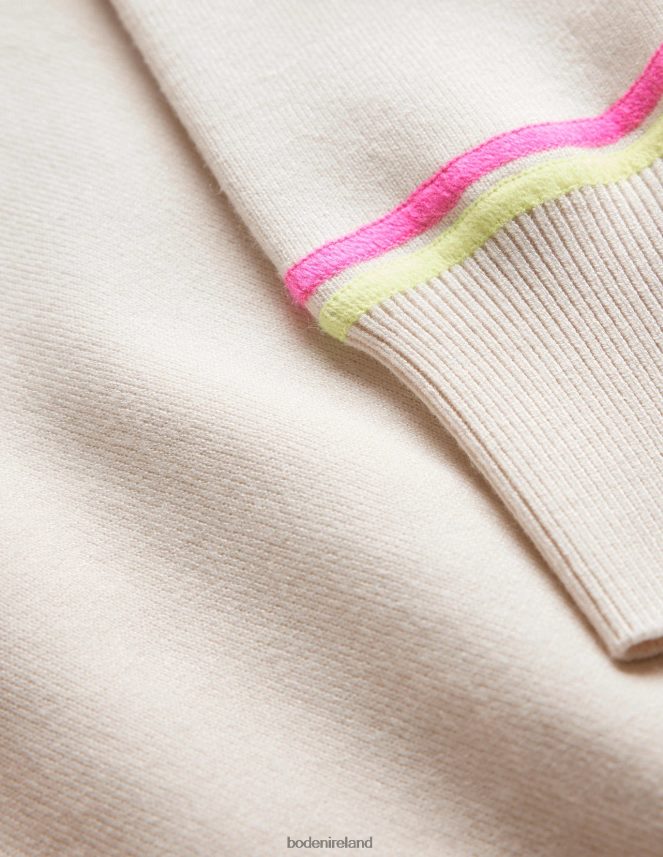 Warm Ivory Clothing Knitted Sweatshirt Boden Women L466L61283