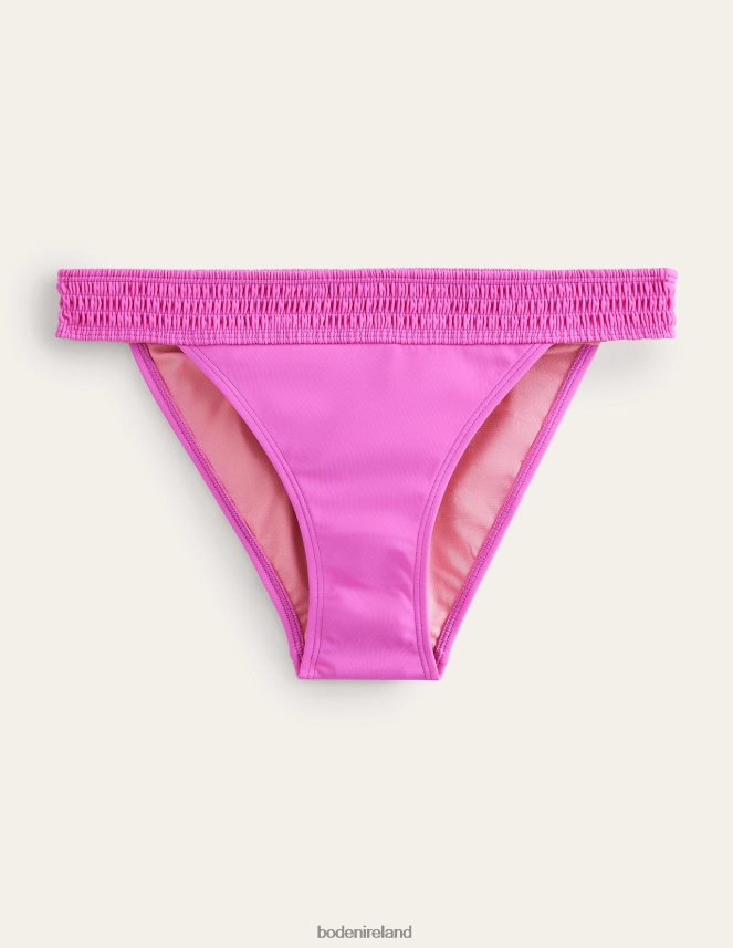 Amazing Pink Clothing Smocked Bikini Bottoms Boden Women L466L62582