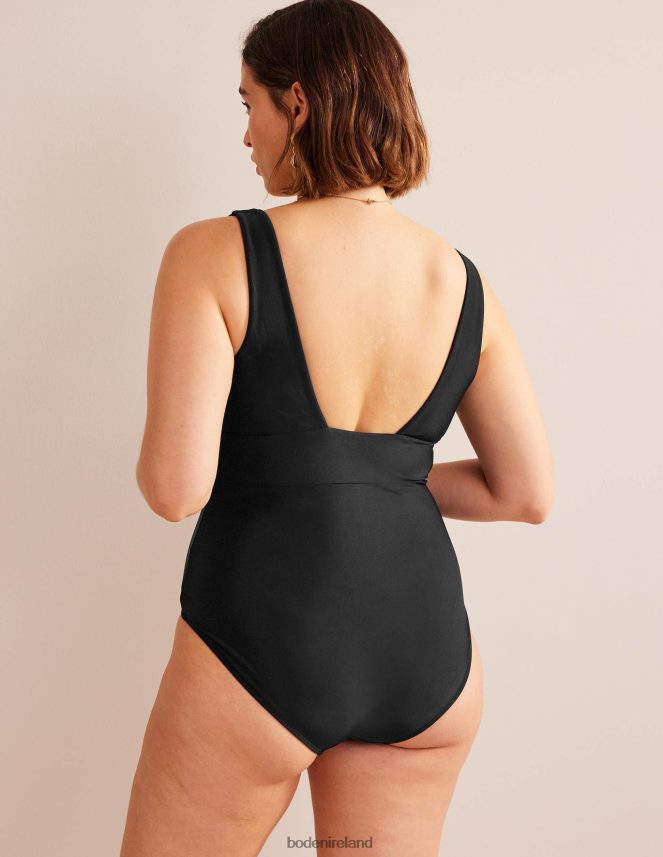 Black Clothing Porto V-neck Swimsuit Boden Women L466L6238