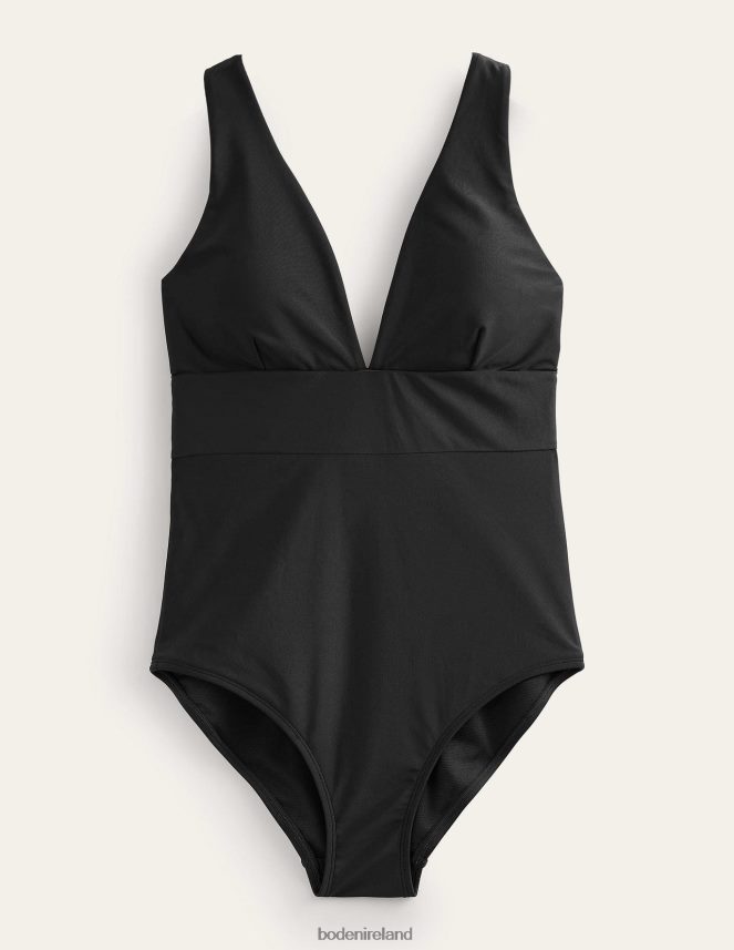 Black Clothing Porto V-neck Swimsuit Boden Women L466L6238