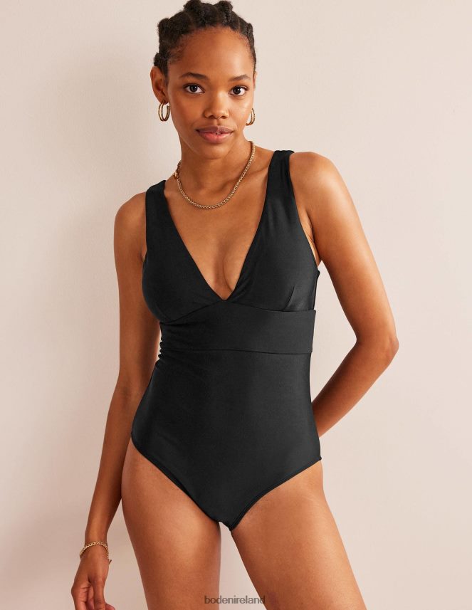Black Clothing Porto V-neck Swimsuit Boden Women L466L6238