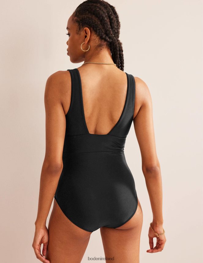 Black Clothing Porto V-neck Swimsuit Boden Women L466L6238
