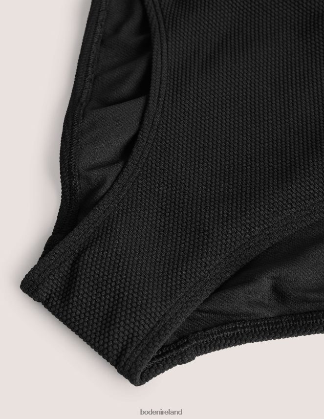 Black Texture Clothing Classic Texture Bikini Bottoms Boden Women L466L6282