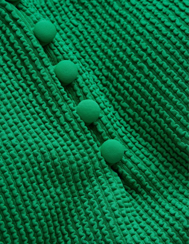 Bright Green Texture Clothing Henley Textured Swimsuit Boden Women L466L61771
