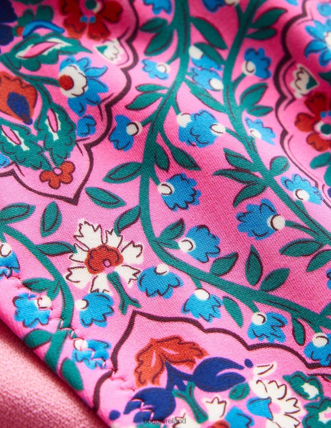 Festival Pink & Vine Terrace Clothing Curved-Top Bikini Bottoms Boden Women L466L61842