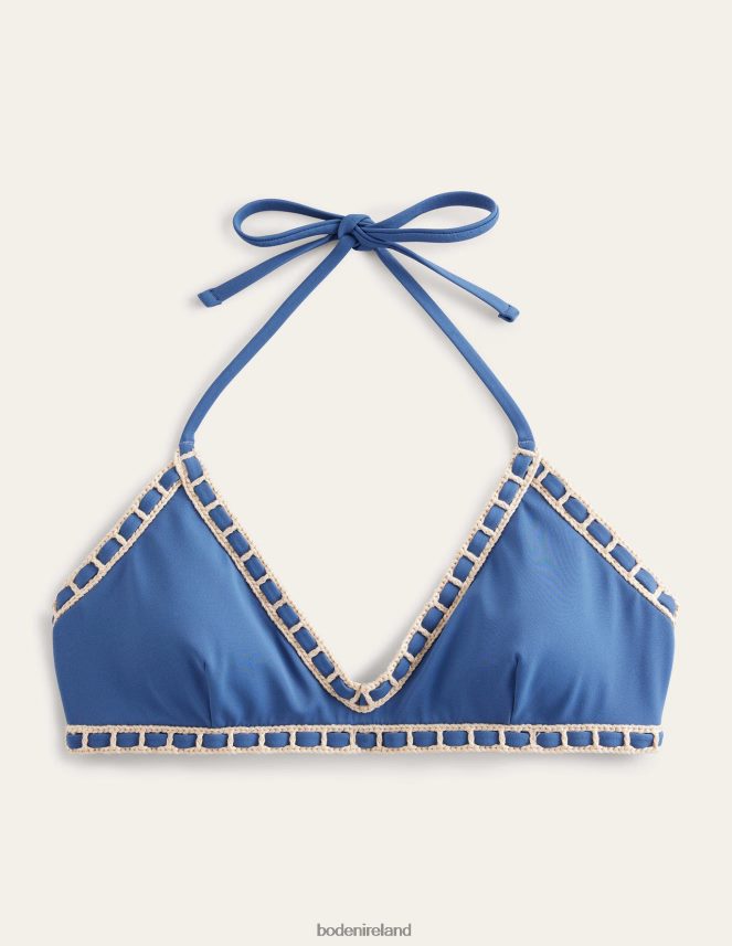 Globe Clothing Crochet Trim Bikini Top Boden Women L466L61720