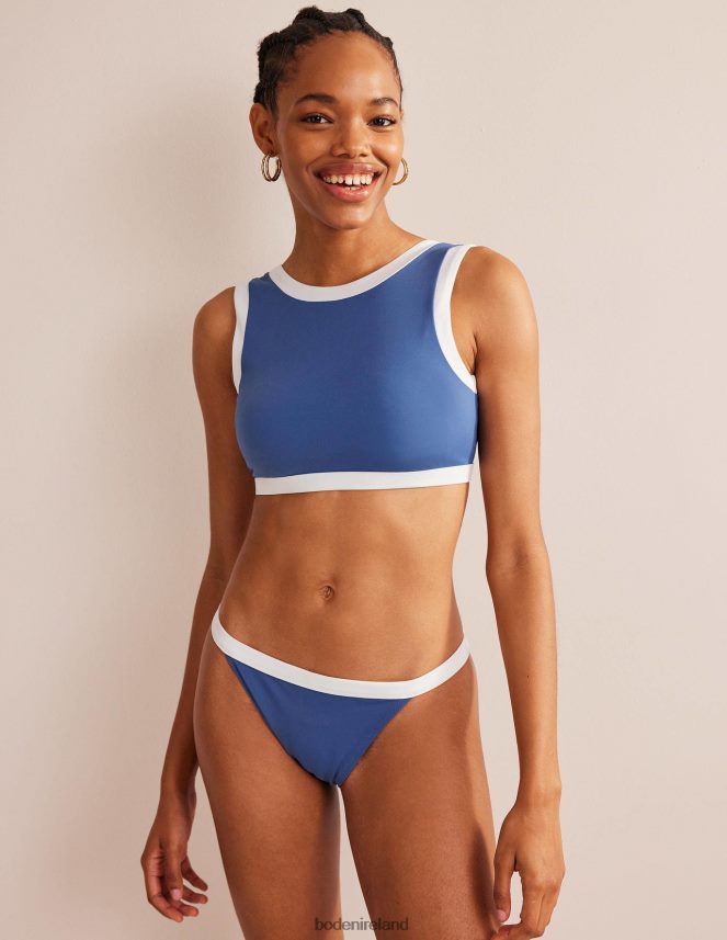 Globe Colourblock Clothing Racer Crew Neck Bikini Top Boden Women L466L61680