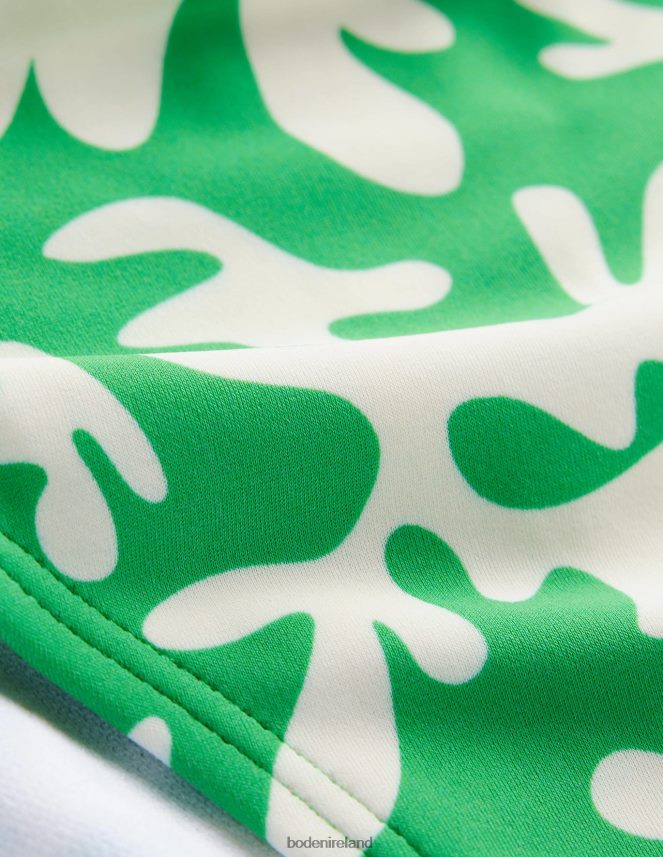 Green & Abstract Foliage Clothing Classic Bikini Bottoms Boden Women L466L62444