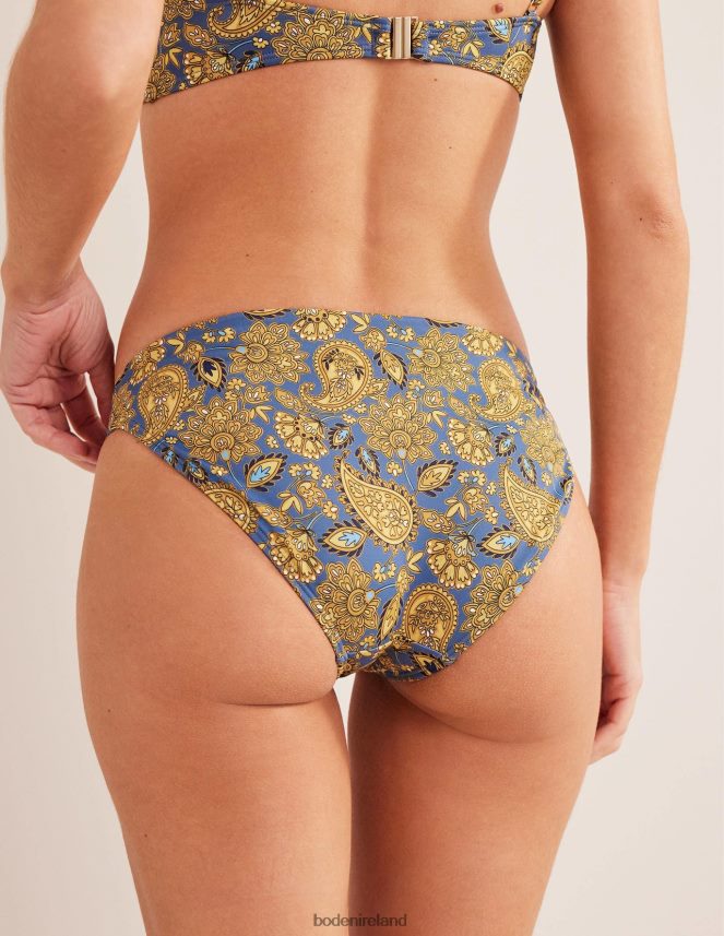 Harvest Gold & Paisley Terrace Clothing Classic Bikini Bottoms Boden Women L466L62085