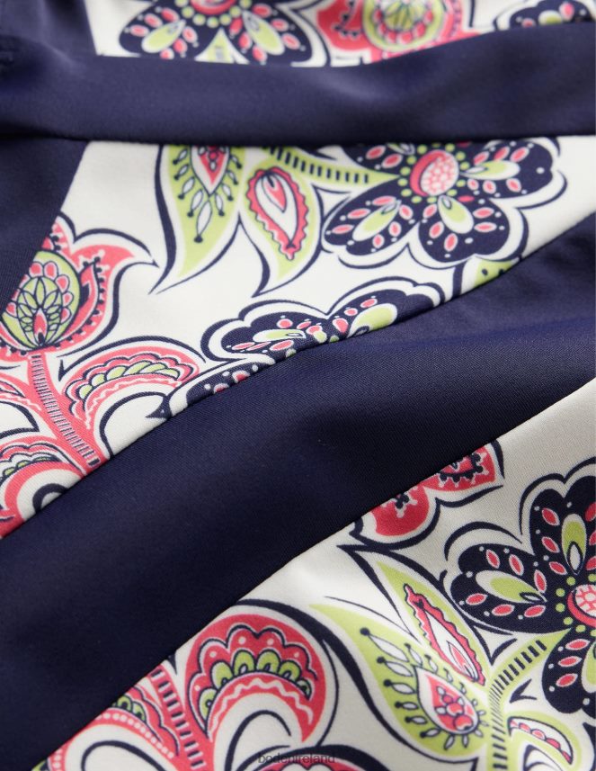 Ivory & Botanic Tavern Clothing Kefalonia Halterneck Swimsuit Boden Women L466L61096