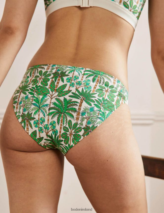 Ivory & Palm Forest Clothing Classic Bikini Bottoms Boden Women L466L62459