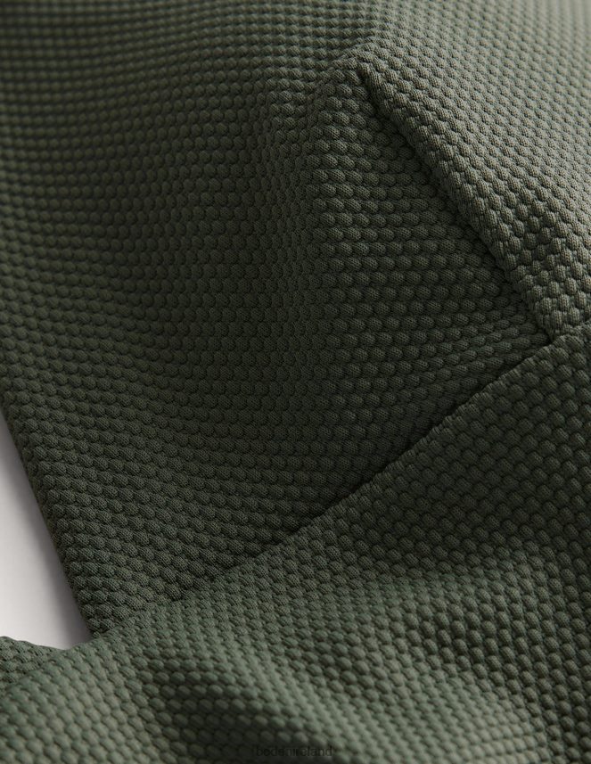 Khaki Texture Clothing Arezzo V-neck Panel Swimsuit Boden Women L466L62484