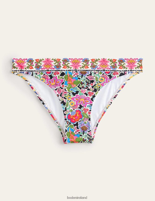 Multi & Carnation Garden Clothing Bikini Bottoms Boden Women L466L61757