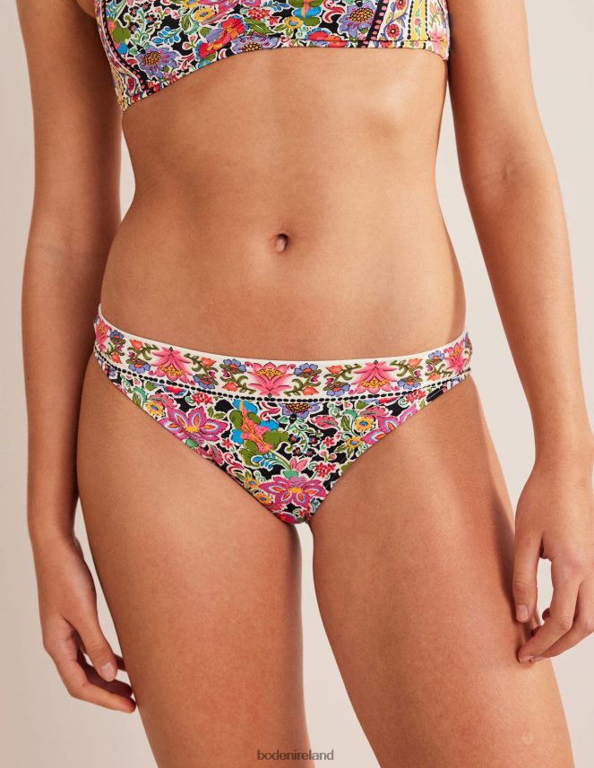 Multi & Carnation Garden Clothing Bikini Bottoms Boden Women L466L61757