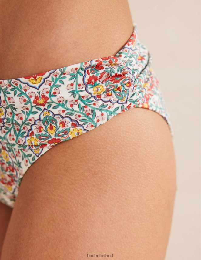 Multi & Vine Terrace Clothing Classic Fold Bikini Bottoms Boden Women L466L61341