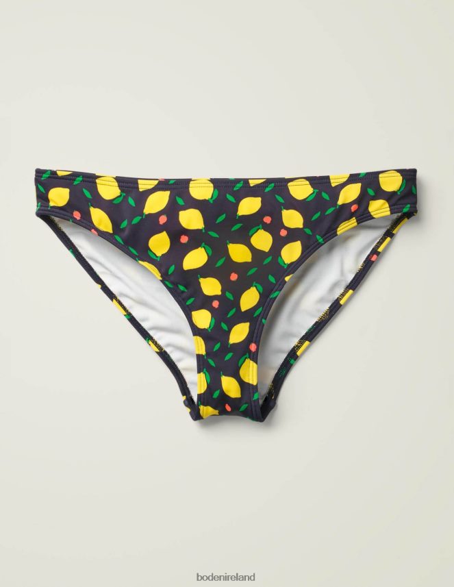 Navy & Lemon Fruit Clothing Bikini Bottoms Boden Women L466L62045