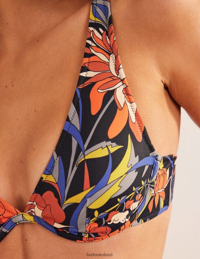 Nero & Chrysanthemum Clothing Voop Cup-size Bikini Top Boden Women L466L61876