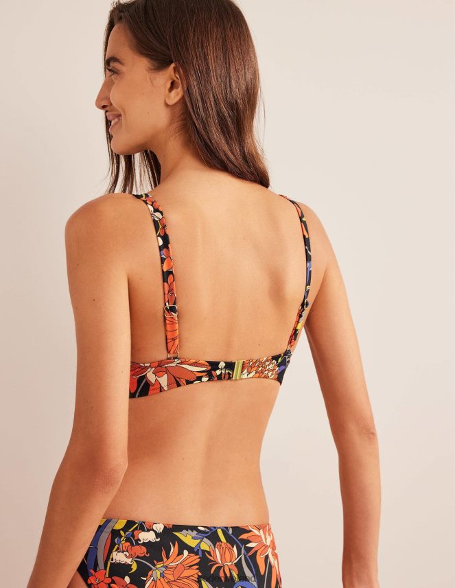 Nero & Chrysanthemum Clothing Voop Cup-size Bikini Top Boden Women L466L61876