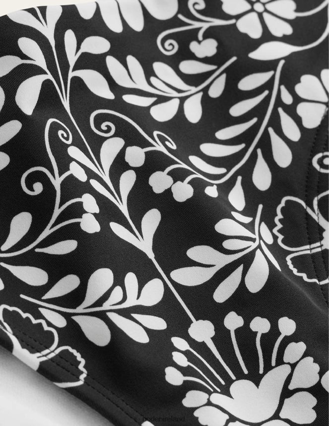 Nero & Gardenia Sprig Clothing Bikini Bottoms Boden Women L466L61722