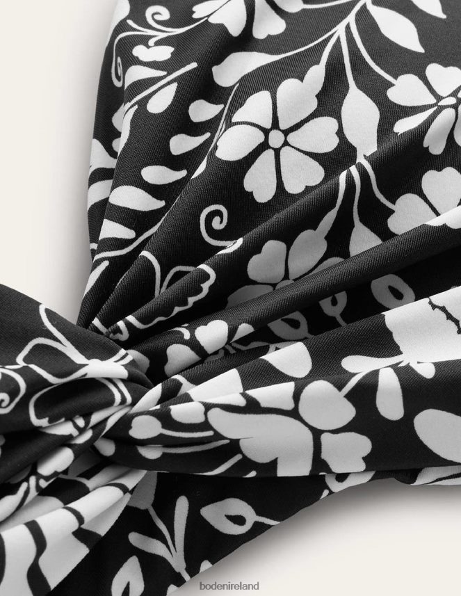 Nero & Gardenia Sprig Clothing Twisted Classic Bikini Top Boden Women L466L61407