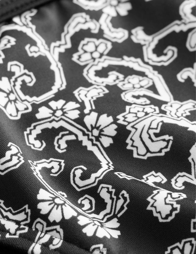 Nero & Swirl Sprig Clothing String Bikini Bottoms Boden Women L466L61773